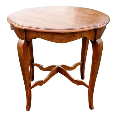 Ethan Allen Country French Accent Side Table 