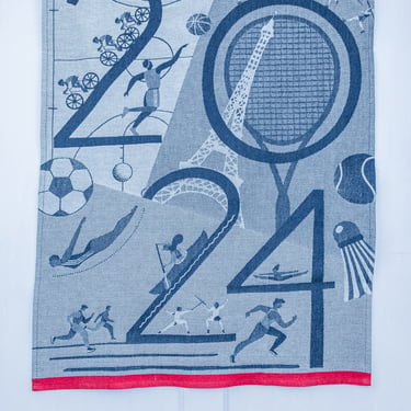 Moutet 2024 Paris Olympics Tea Towel