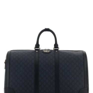 Gucci Men Gg Fabric Ophidia Travel Bag