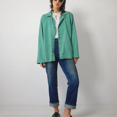 1960's Sea Green Chore Jacket