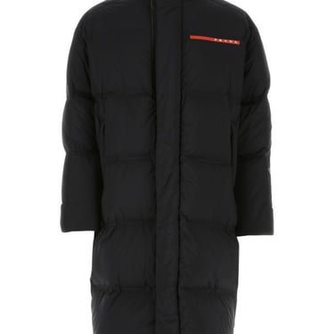 PRADA Black Nylon Oversize Down Jacket