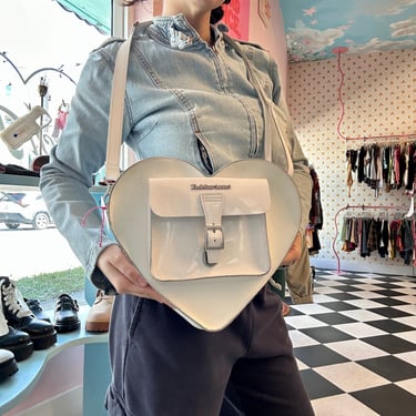 Dr.Martens White Heart Purse