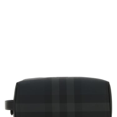 Burberry Man Printed Canvas Beauty Case