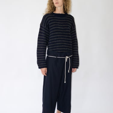 Jako Sweater in Navy Stripe