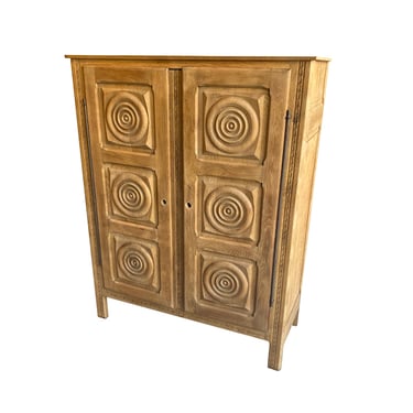 Art Deco Oak Cabinet, France, 1930-40&#8217;s