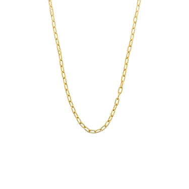 14k Yellow Gold 2.3mm Open Link Chain