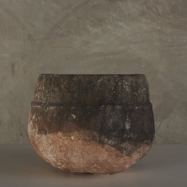 Continental Carved Stone Mortar