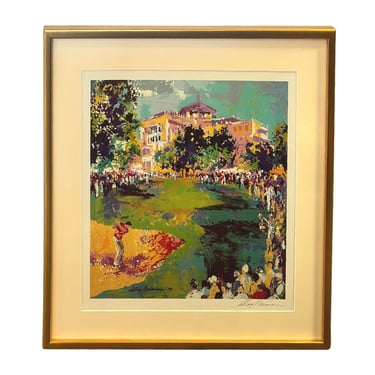 Abstract Leroy Neiman Golf Tournament Serigraph