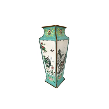 Chinese Enamel Vase 