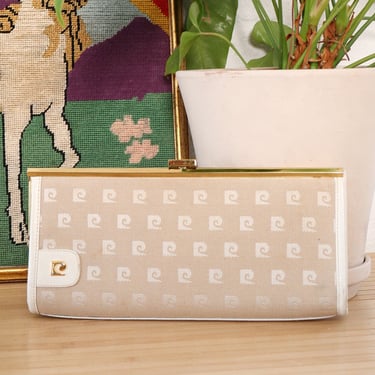 Pierre Cardin Vanilla Logo Clutch