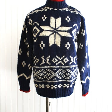 Ralph Lauren - Wool - Ski Sweater - Blue/White/red - Marked size M 