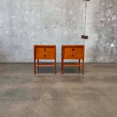 John Van Koert Drexel Nightstands Circa 1950