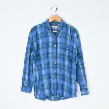 Vintage 90s Light Blue & Purple Flannel Shirt - " | Night for Night -  Jersey City, NJ | ATTIC