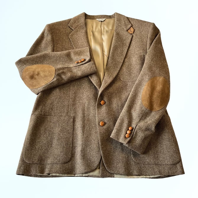 Tweed Jacket With Elbow Pads Mens Tweed Jacket With Elbow Patches
