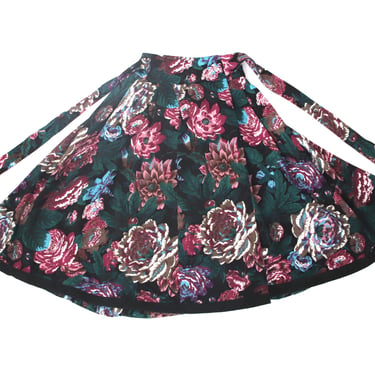 Kenzo Wool Wrap Skirt