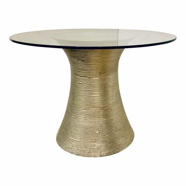 Jacques Garcia for Baker Silver Finished Katoucha Center Table