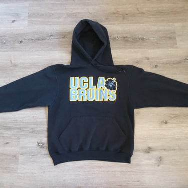 Vintage Sweatshirt UCLA University of California Los Angeles Hoodies Football 1990s Preppy Grunge College Large Athletic Streetwear 