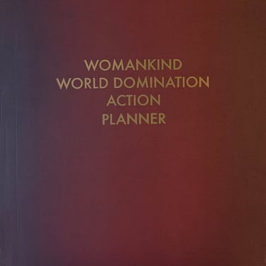 Womankind World Domination | Medium Notebook