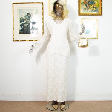 laurence kazar beaded dress Vintage Laurence Kazar Sequin Beaded Multicolor Dress – Showstopper Vintage main image 1