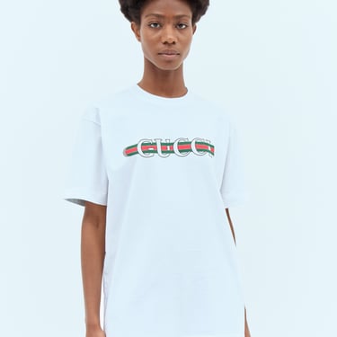 Gucci Women Logo Print T-Shirt