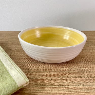 Vintage Franciscan Earthenware - Hacienda Gold Soup Cereal Bowls - Vintage Earthenware - Franciscan Yellow Plates - Sold Individually 