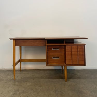 Mid Century Floating Top Desk by Mainline 
