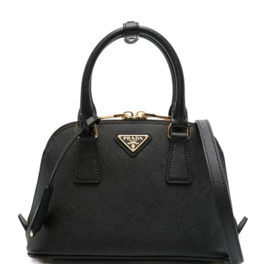 Prada Women Promenade Saffiano Leather Handbag