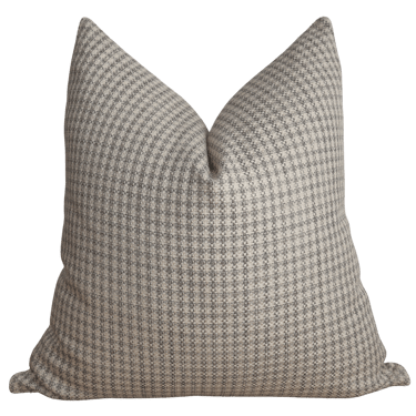 Gentleman's Checkered Plaid Pillow Cover