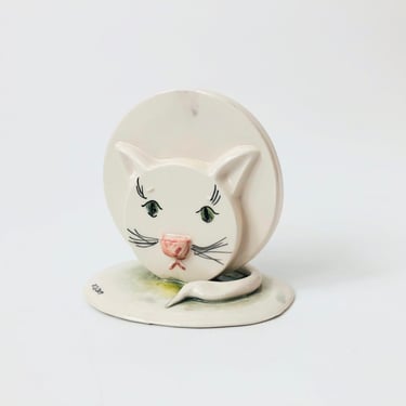 Emilio Tezza Porcelain Cat Figurine 