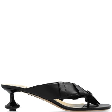 Loewe Women Toy Panta Leather Mules