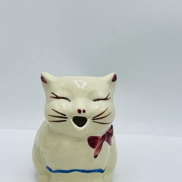 Vintage Puss n Boots Creamer  Shawnee Pottery USA 1950's- Chip Free- 5" 