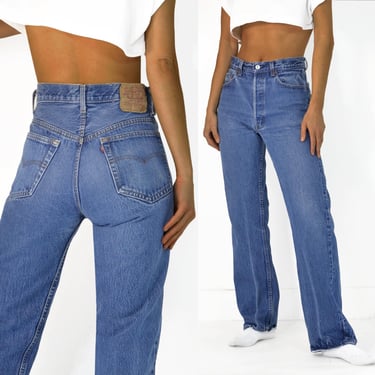 Levi's 501 Vintage Denim Jeans, 32.5” 