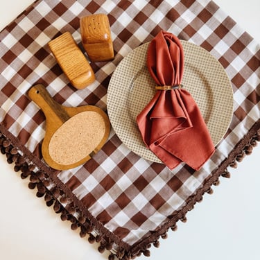Checkered Table Cloth