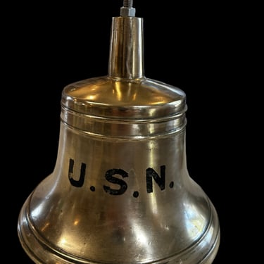 USN Brass Bell