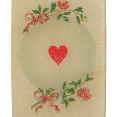 John Derian | Ace of Hearts 3.5 x 5" Tiny Rect. Tray