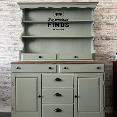 sachin and babi light blue dress Large Kitchen Dressers