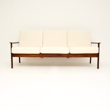 Vintage Danish Rosewood Sofa