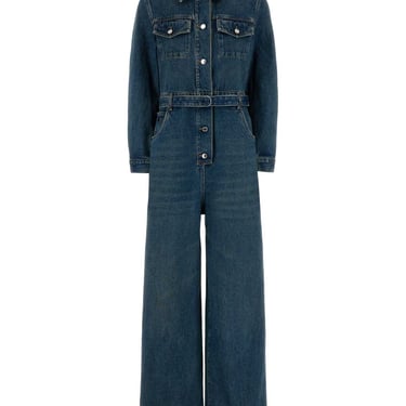 Prada Women Denim Jumpsuit