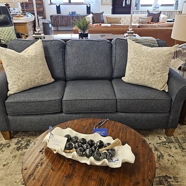 Flexsteel 'Westside' Denim Blue Sofa