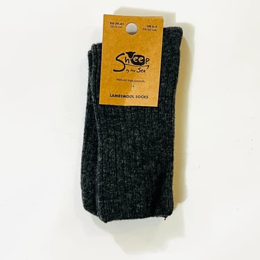 Lambswool Socks - Graphite