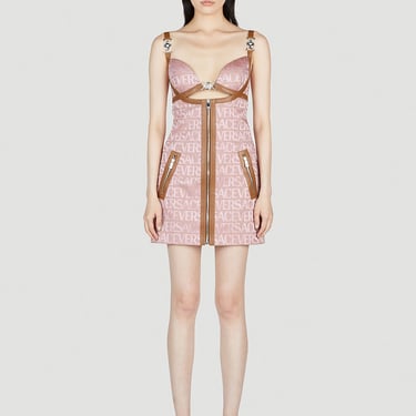 Versace Women Cut-Out Medusa Dress