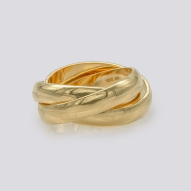 ADORN TRINITY 3 Ring - Gold Vermeil