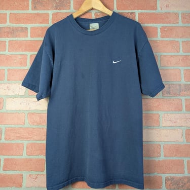 Vintage 00s Y2k Embroidered Nike ORIGINAL Swoosh Tee - Extra Large 