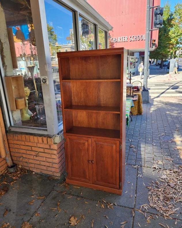 Bookcase/Cabinet. 32x12x72" tall.
