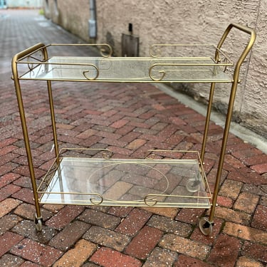 Glass Bar Cart