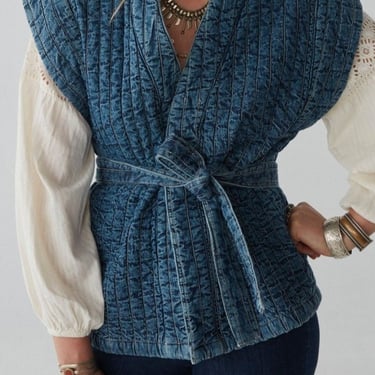 Denim Blues Elsa Vest