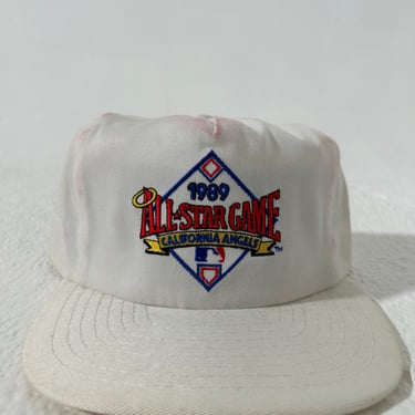 Vintage 1989 MLB All Star Game Snapback Hat