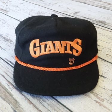 Vintage 90s San Francisco Giants Wool Strapback Hat Universal