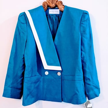 Vintage Turquoise Blazer