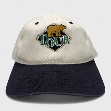 Vintage Jack Nicklaus Golden Bear Tour Snapback Hat